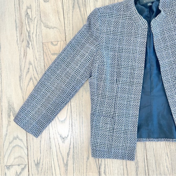 Kasper Vintage Women’s Wool Polyester Blend Blazer with Pockets Size 12 - Picture 2 of 14